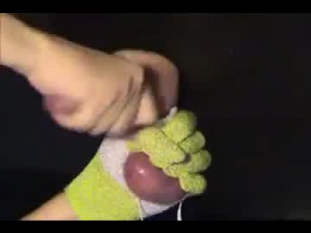ball squeezing handjob