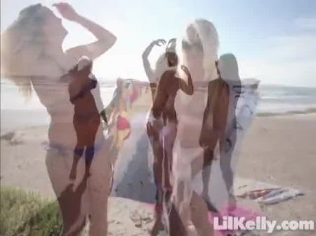 espiadas desnudas en la playa