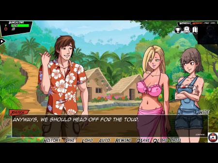 tia mirando por la ventana