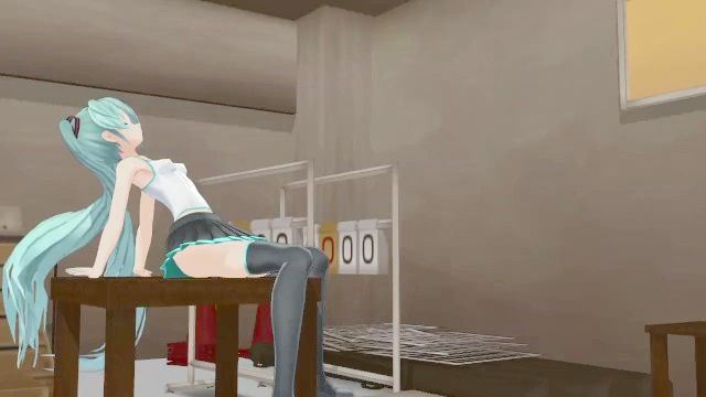 mmd gentleman haku miku luka sexy devil